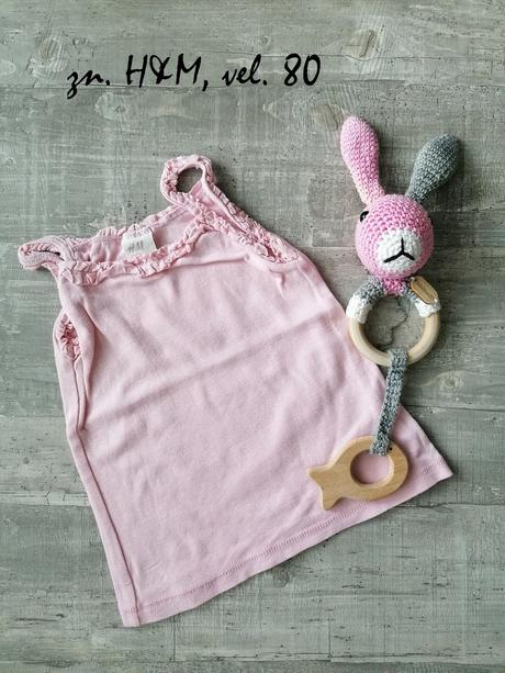 Krásne tielka na leto (74-80) 4 ks, 74