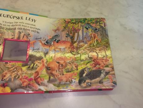 Zvieratka a ich maladata - puzzle leporelo,
