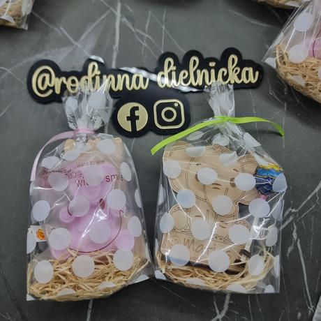 Držiaky na lízatko s menom, 