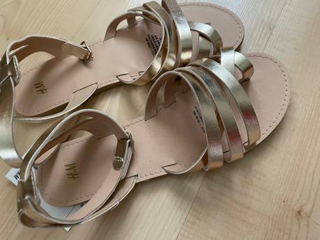 Letné sandalky vel.37, h&m,37