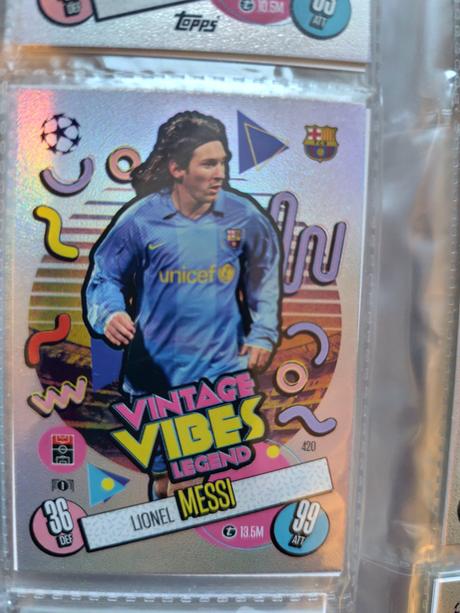 Futbalové kartičky match attax 2024/25 vintage, 