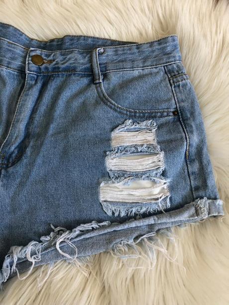 Džínsové šortky, xl