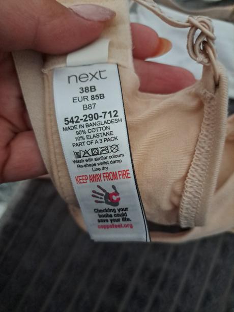 Podprsenky nenosene, next,85b