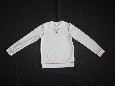 Biele flísove tričko, quechua,128