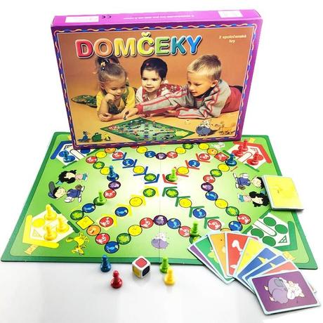 Spoločenská hra domčeky,