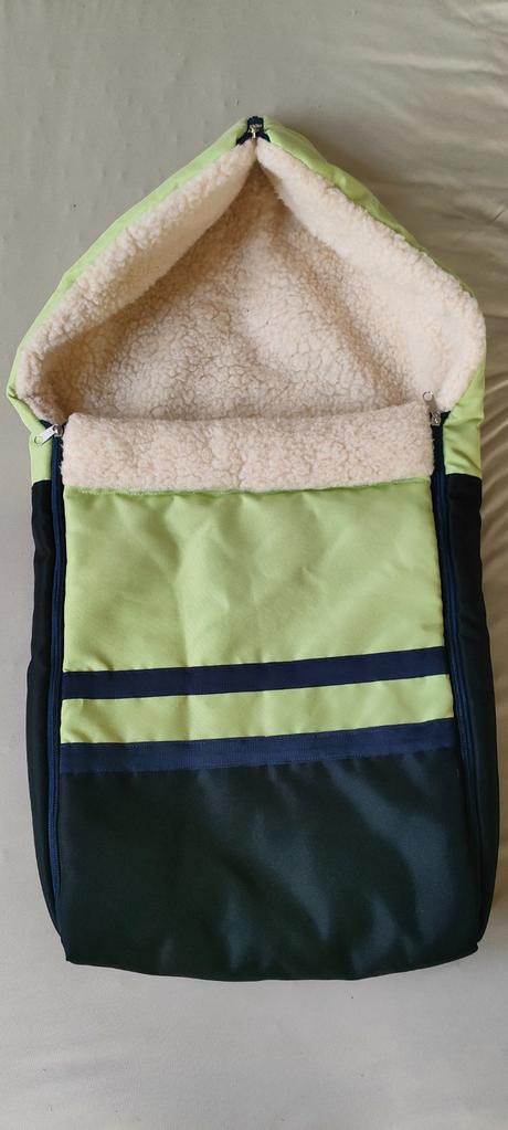 Vlnený fusak do kočíka, 