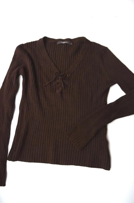 Vrúbkové tričko, river island,s