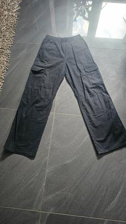 Kapsáčové rovné široké nohavice, h&m,158