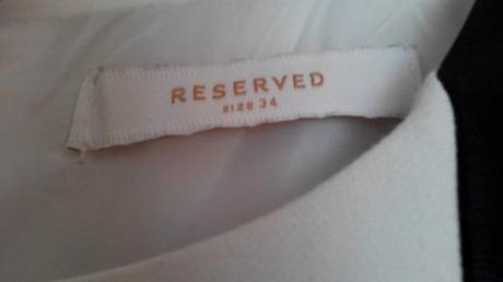 Šaty cierno-biele reserved velk.34, reserved,34