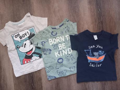 Trička h&m balik, 68–80