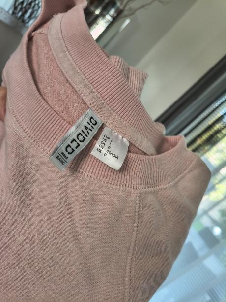 H&m basic bavlnené mikiny m-l, h&m,l