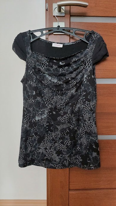 Tricko s tylovymi rukavkami s/m, orsay,m