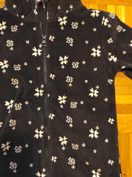 Krásny huňatý svetrík+ hebunka mikina 6/6 rokov, lupilu,116