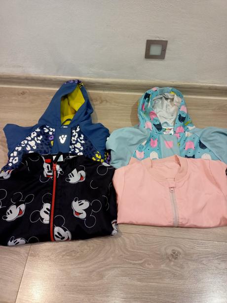 Bundicky a vesty do dazda,velkost 104, 104