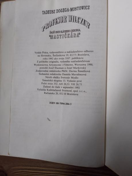 Tadeusz doleģa mostowicz - profesor wilczur, 