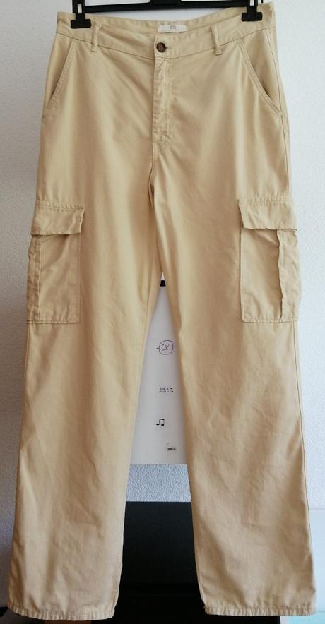 Moderné pohodlné široké nohavice, stradivarius,42