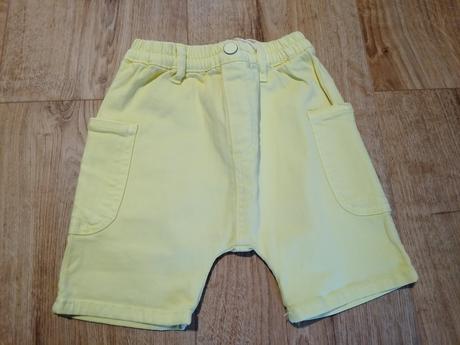 Žlté kraťasy zara, zara,80