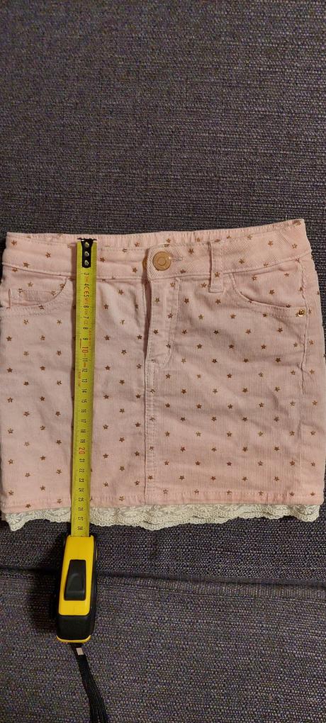 Menčestrová sukňa v.116, h&m,116