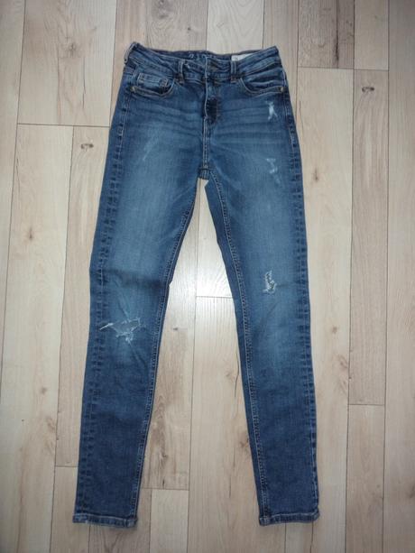 Dámske, dievčenské rifle, denim,34