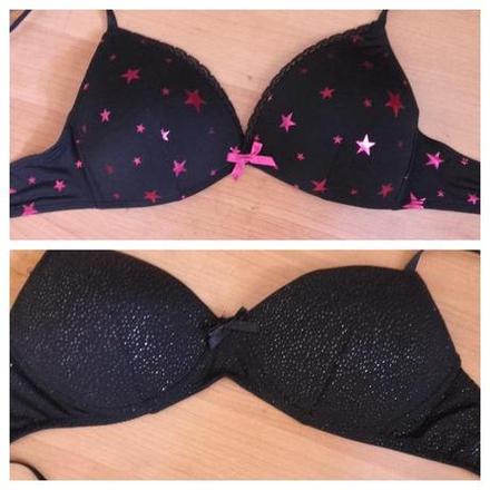 Podprsenky yigga len oprané + nosené, topolino,176