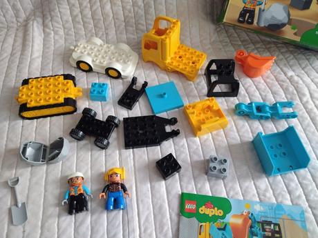 Lego duplo 10931 nákladiak a pásový bager,