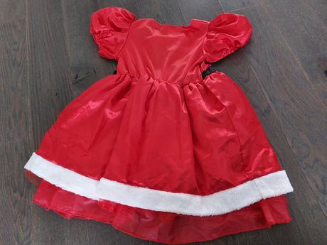 Vianocne saty s kratkym rukavom george na 7-10r., 134