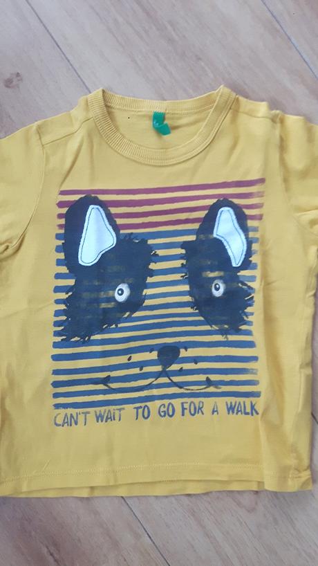 Tricko benetton 1-2 roky, benetton,80