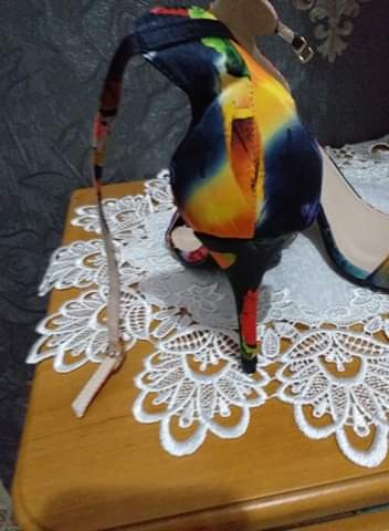 Kvetinové sandále, 38