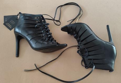 Nenosené kožené sandále zara, zara,38