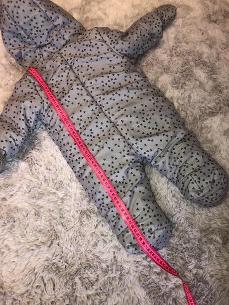 Overal na zimu s rukavičkami, babaluno,62