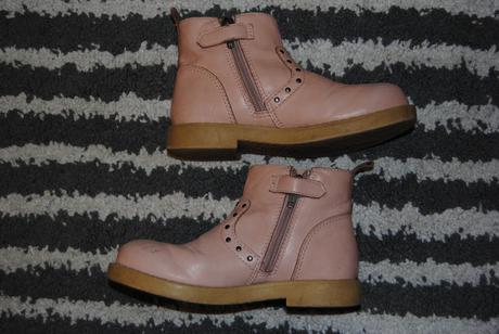 Kotníkové kožené čižmičky, h&m,29