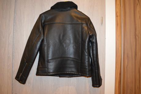 Chlapčenská koženková bunda, zara,164