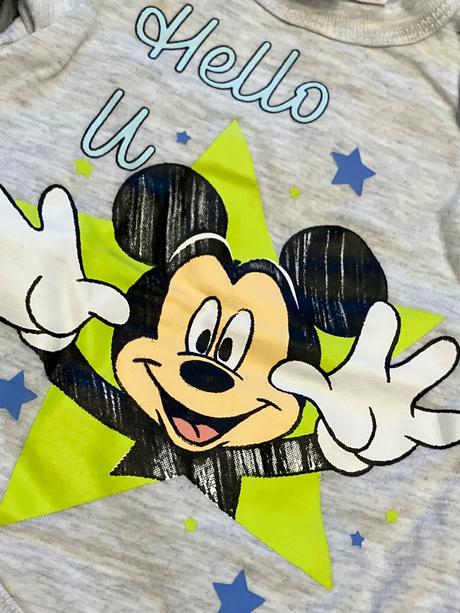 Chlapčenské body mickey (62), disney,62