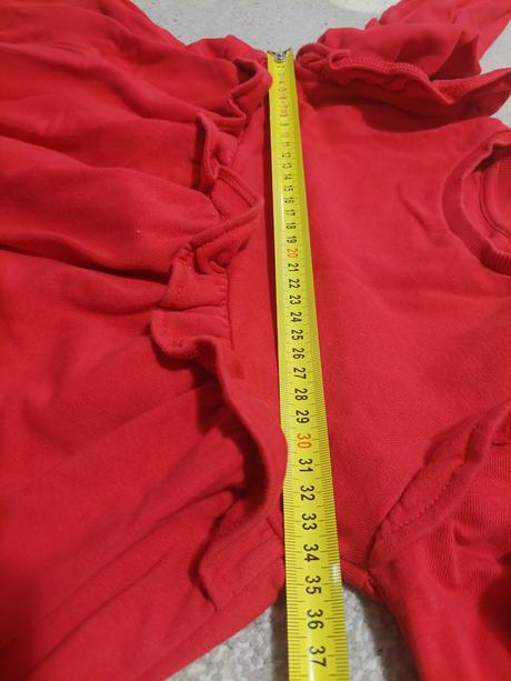 Cervene saty veľ.110, f&f,110