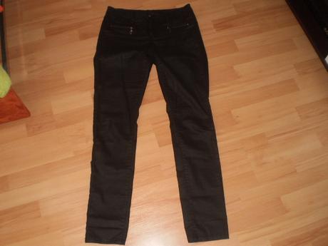 Koženkové nohavice pieces, m