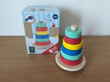Drevená farebná veža small foot,