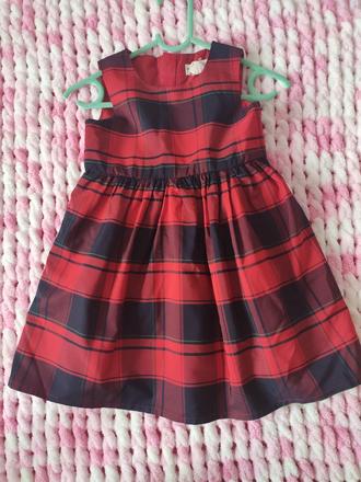 Kárované/vianočné šaty, lindex,86