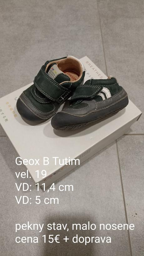 Barefoot geox b tutim, veľ.19, geox,19