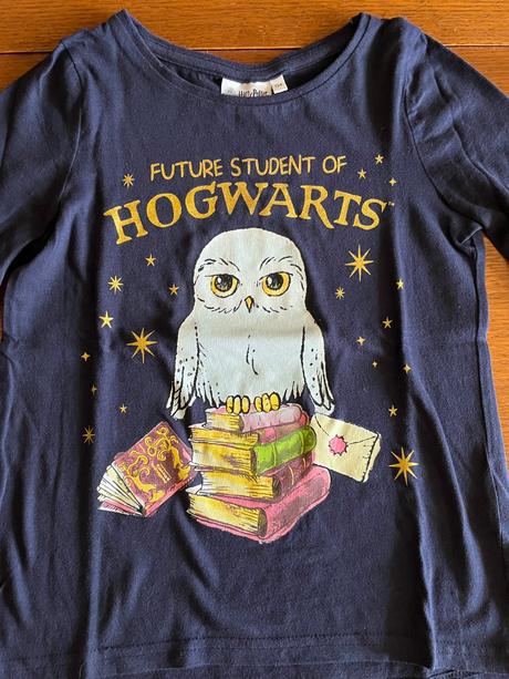 Tričko harry potter sova hedwiga, 134