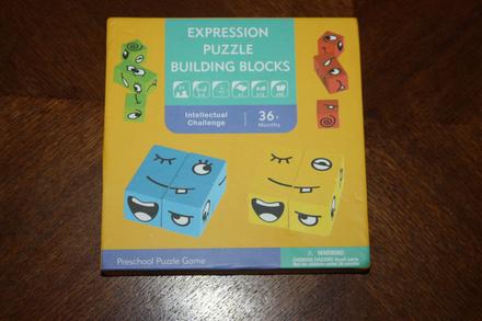 Expression puzzle building blocks - od 3 rokov, 