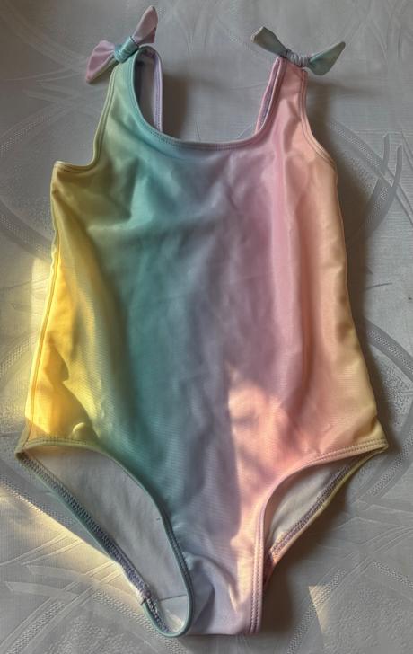 Duhove plavky s maslickami 2x oblecene, h&m,104