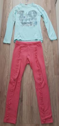 Nohavice a tricko 134, 122–134