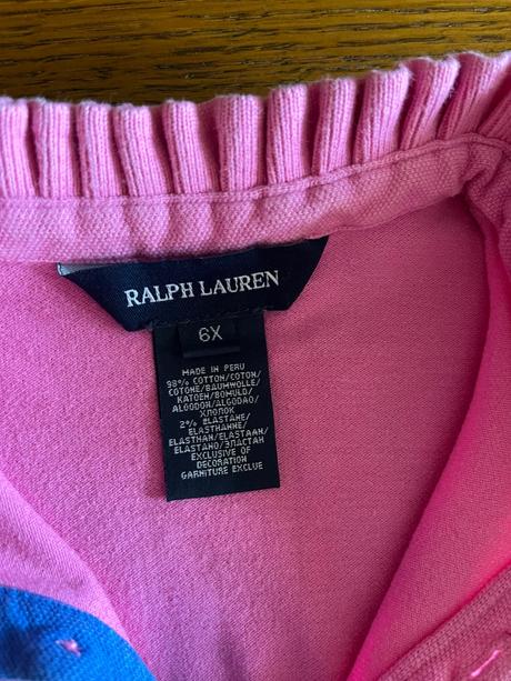 Tričko polo ralph lauren s volánikmi, ralph lauren,116