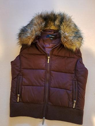 Oteplena vesta do pasa na krku kozusinka cena 14e, tally weijl,s