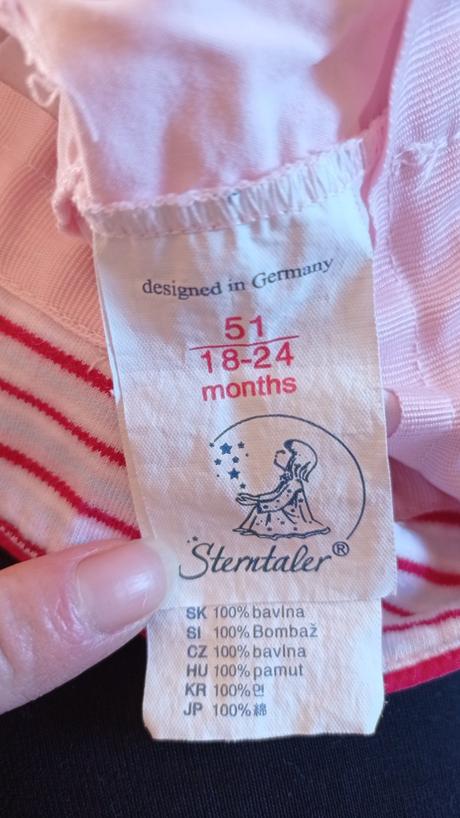 Klobuk s lienkou na viazanie, sterntaler,92