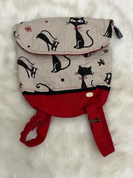 Detský ruksak s mačkami,