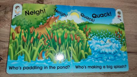 Interaktívna knižka zvieratká na farme,