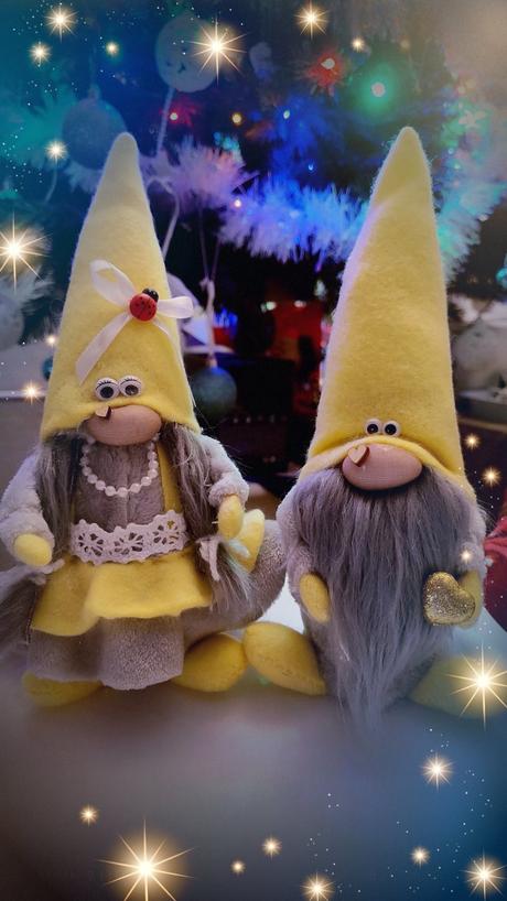 Veselý farebný trpaslikovia,