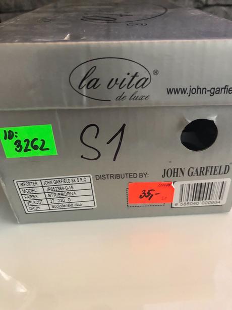 Strieborné sandálky, vel. 37, john garfield,37