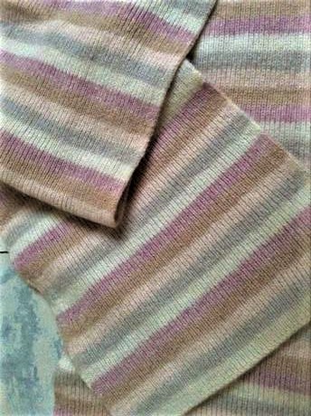 Teplý vlnený šál, l